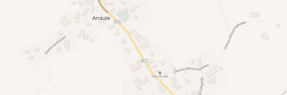 Plan du 5015 Elissetche à Arraute-Charritte