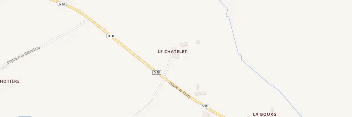 Plan du 52 Imp le Châtelet à Montbray