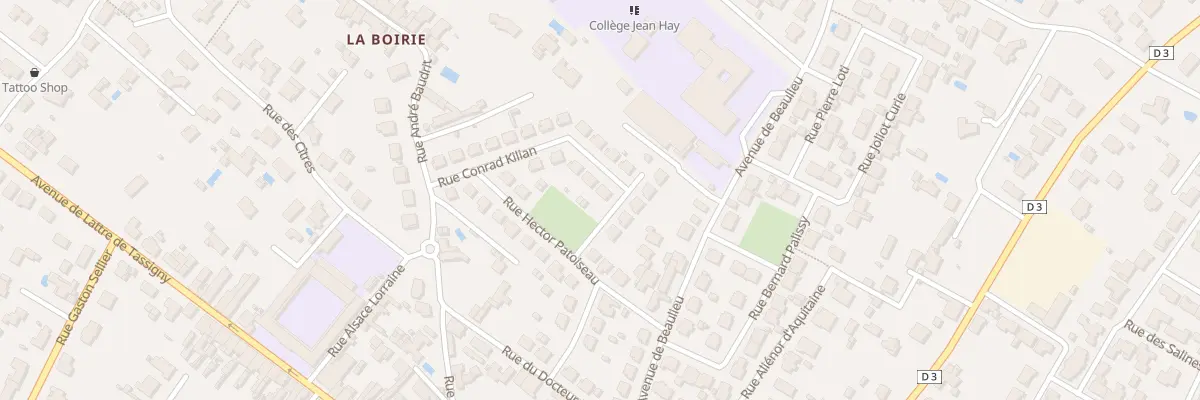 Plan du 1 Rue Conrad Kilian à Marennes-Hiers-Brouage