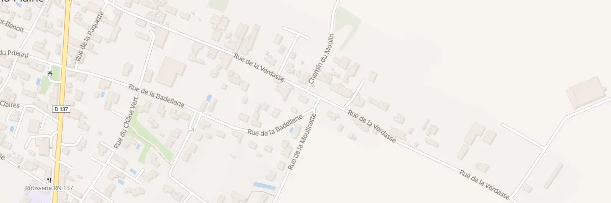 Plan du 14 Rue de la verdasse à Sainte-Gemme-la-Plaine