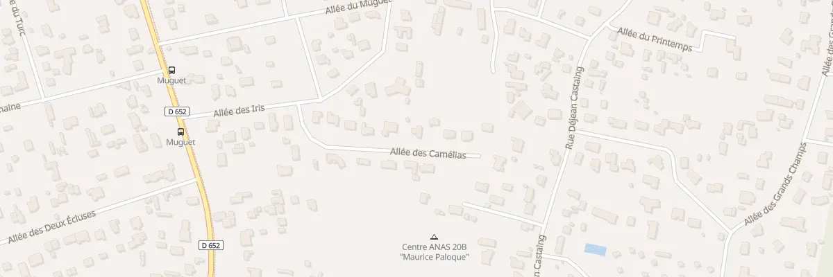 Plan du 13 All des Camélias à Gujan-Mestras