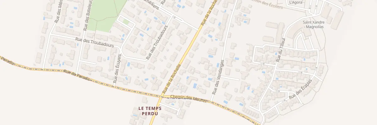 Plan du 51 Rue de la Rochelle à Saint-Xandre