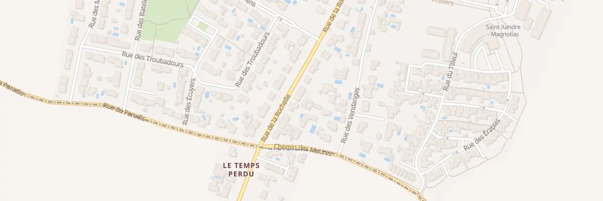 Plan du 53 Rue de la Rochelle à Saint-Xandre