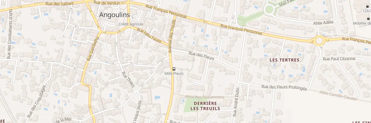 Plan du 6 Rue des Fleurs à Angoulins