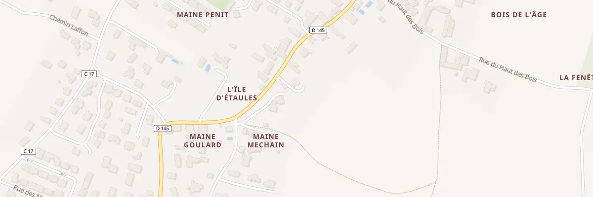 Plan du 57 Rue du Golfe de Barbareu à Étaules