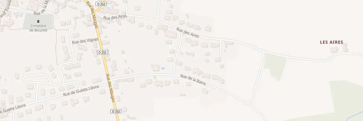 Plan du 15 Rue de la Barre à Orée d’Anjou