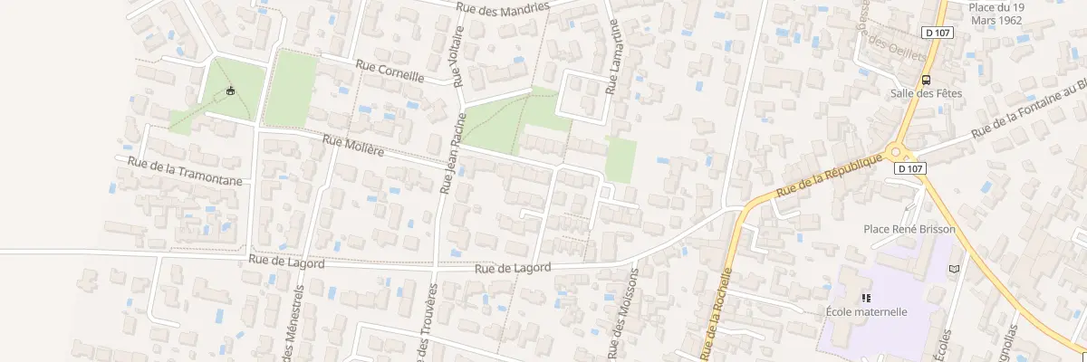 Plan du 13 Rue Arthur Rimbaud à Saint-Xandre