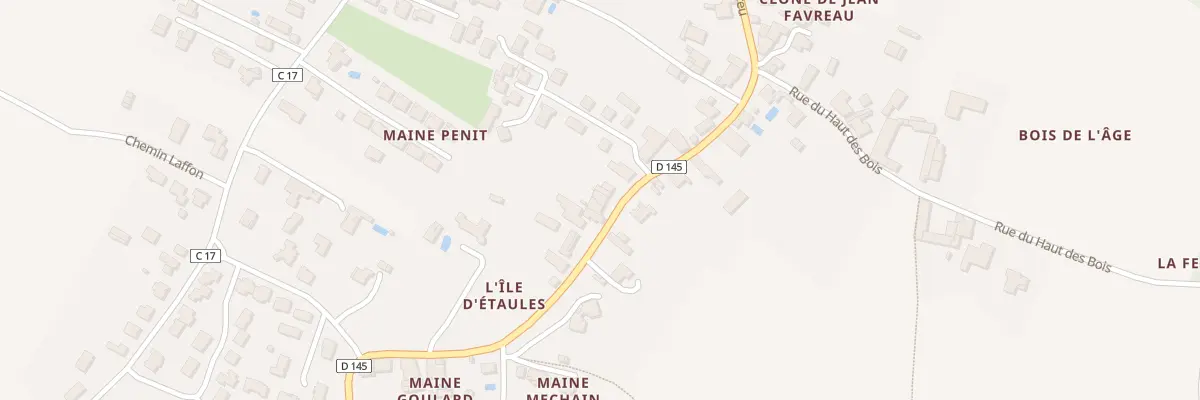 Plan du 44 Rue du Golfe de Barbareu à Étaules