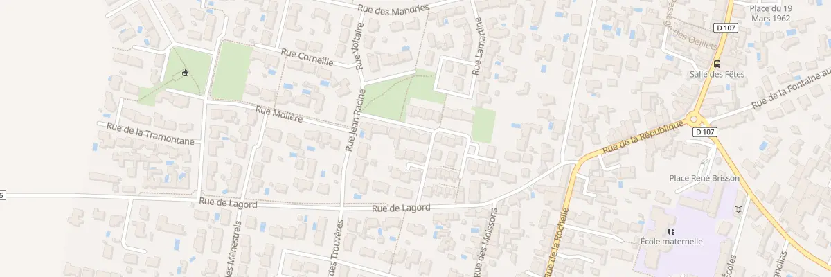 Plan du 15 Rue Arthur Rimbaud à Saint-Xandre