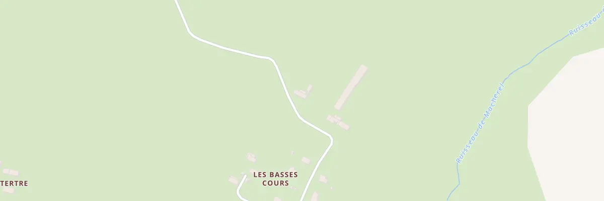 Plan du 1230 Les Basses Cours à Louvigné-du-Désert