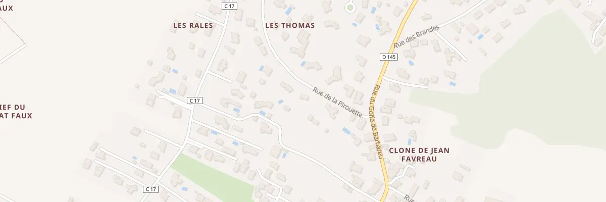 Plan du 7 Rue de la Pirouette à Étaules