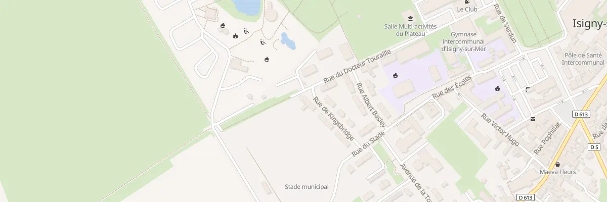 Plan du 11 Rue de Kingsbridge à Isigny-sur-Mer