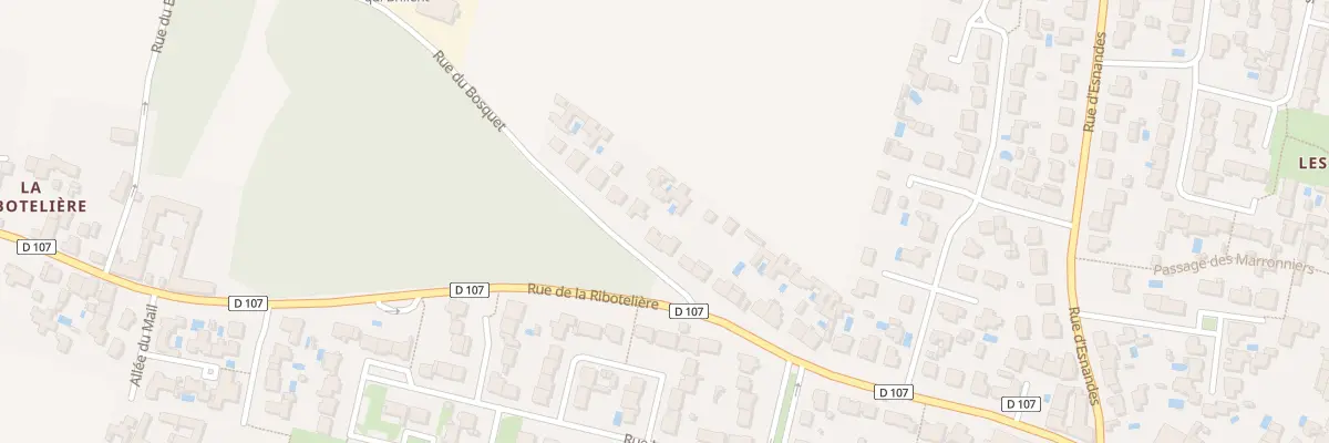 Plan du 8 Rue du Bosquet à Saint-Xandre