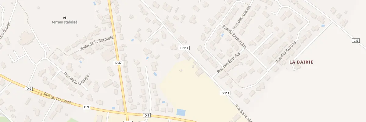 Plan du 32 Rue St Martin à Tiffauges