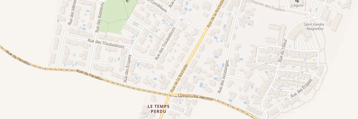 Plan du 52 Rue de la Rochelle à Saint-Xandre