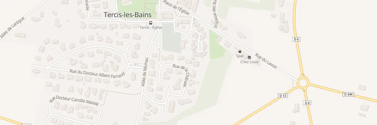 Plan du 22 Rue de la Chenaie à Tercis-les-Bains