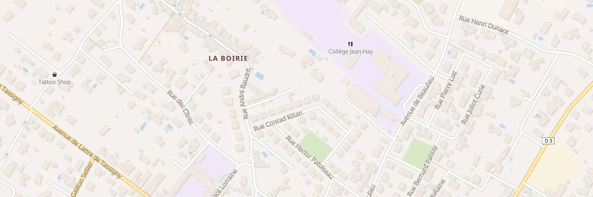 Plan du 14 Rue Conrad Kilian à Marennes-Hiers-Brouage