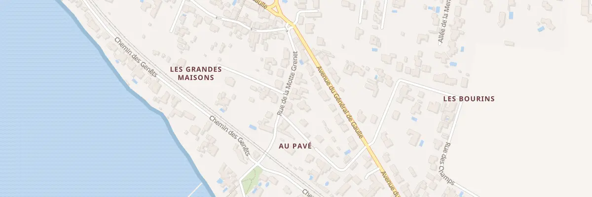 Plan du 13 Rue de la Motte Grenet à Angoulins