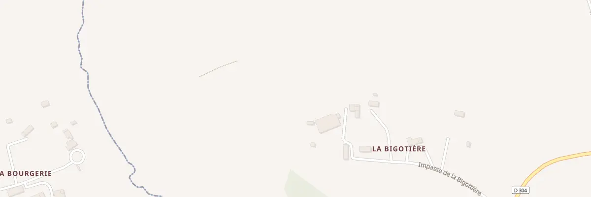 Plan du 5104 La Bigottiere - Courson à Landelles-et-Coupigny