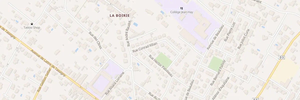 Plan du 11 Rue Conrad Kilian à Marennes-Hiers-Brouage
