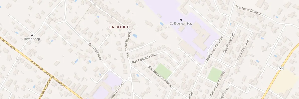 Plan du 16 Rue Conrad Kilian à Marennes-Hiers-Brouage