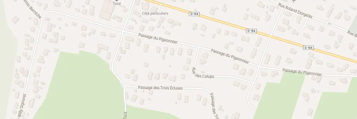 Plan du 16 Pass du Pigeonnier à Soulac-sur-Mer