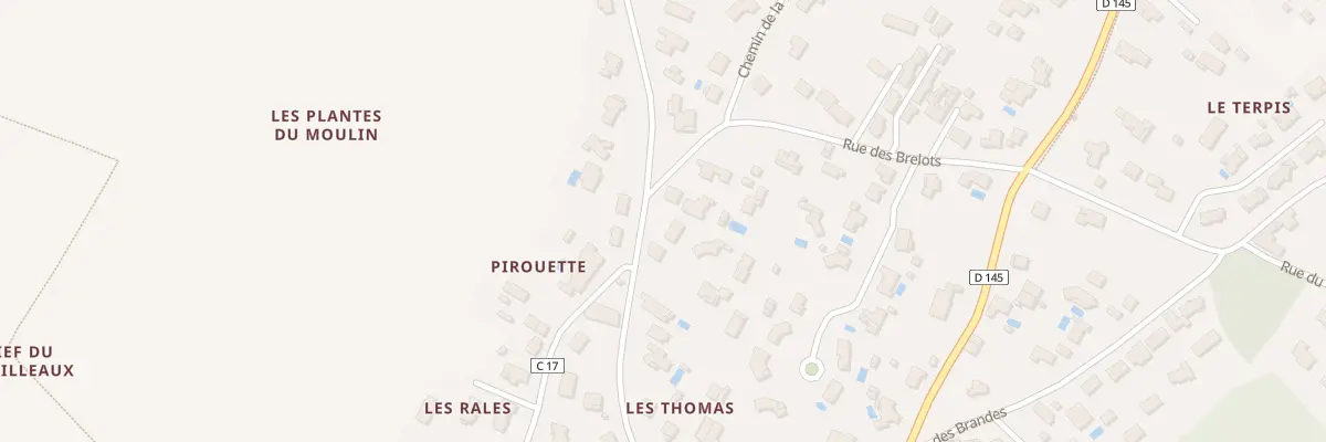 Plan du 24 Rue de la Pirouette à Étaules