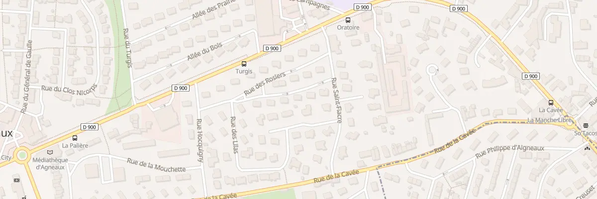 Plan du 7 Rue des Pivoines à Agneaux