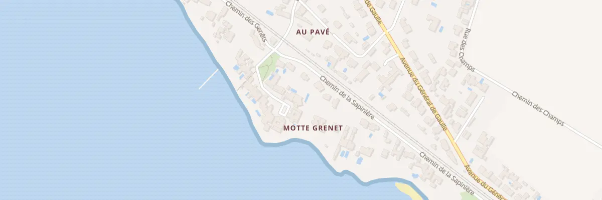 Plan du 13 Che des Genêts à Angoulins
