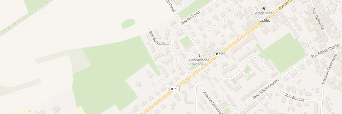 Plan du 5 Rue du Huit Juin à Isigny-sur-Mer