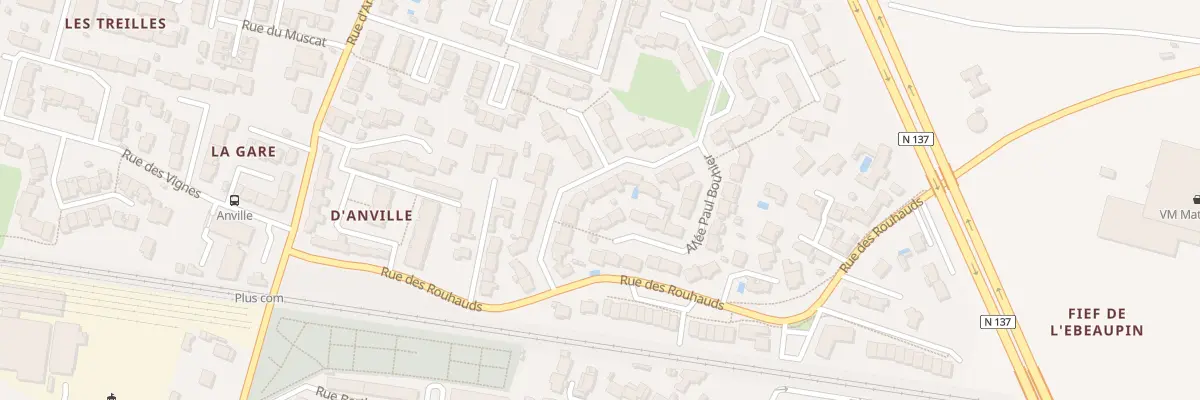 Plan du 11 Rue Pierre de Coubertin à La Rochelle