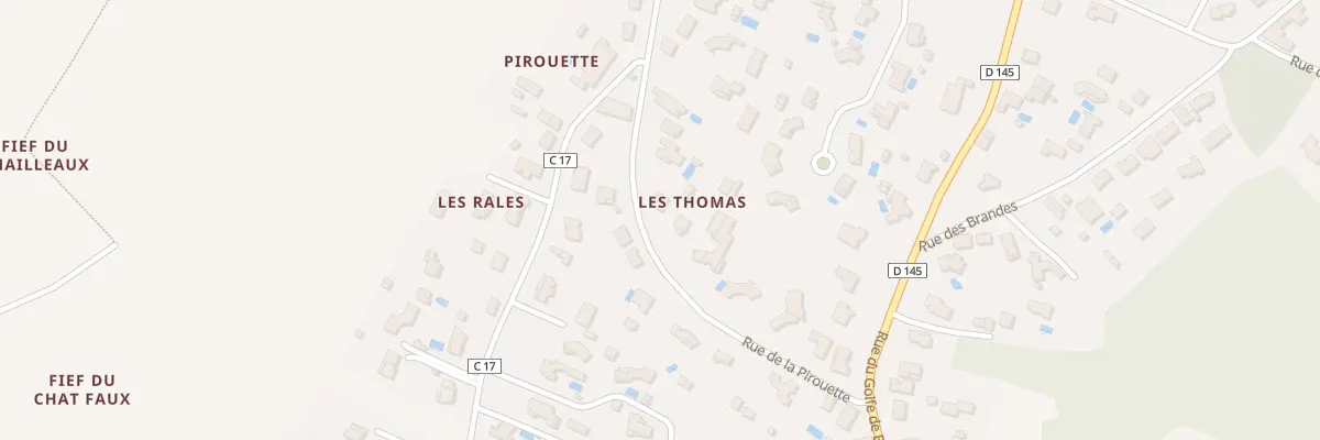 Plan du 10 Rue de la Pirouette à Étaules