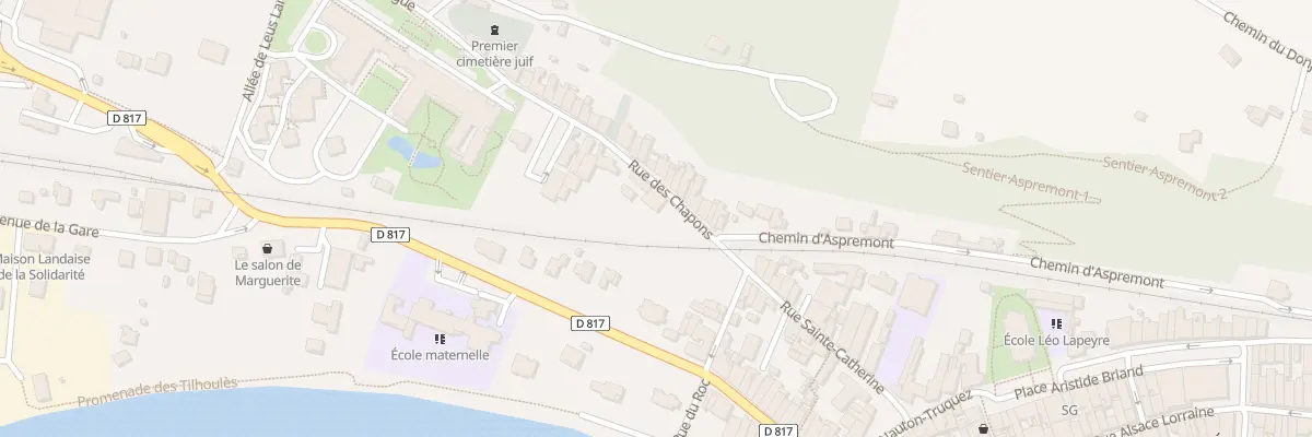 Plan du 49 Rue des Chapons à Peyrehorade