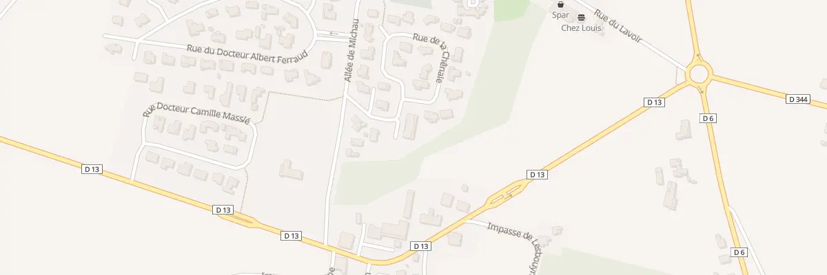 Plan du 6 Rue de la Chenaie à Tercis-les-Bains