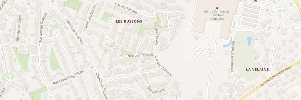 Plan du 28 Rue des Tamaris à Angoulins