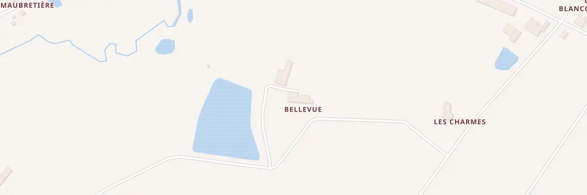 Plan du 2 Bellevue à Beaurepaire