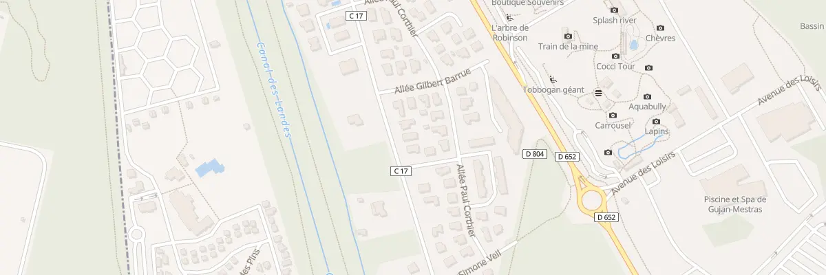 Plan du 163 Av Sainte-marie à Gujan-Mestras