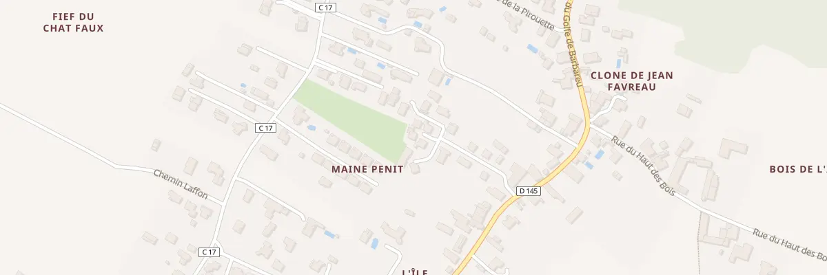 Plan du 36B Rue du Golfe de Barbareu à Étaules
