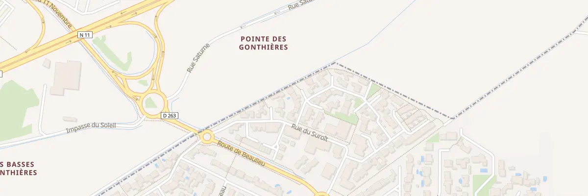 Plan du 42 Rue du Noroit à Périgny