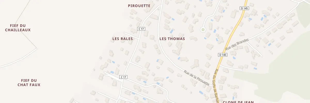 Plan du 15 Rue de la Pirouette à Étaules