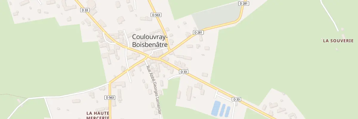 Plan du 9 Rue Général Barton à Coulouvray-Boisbenâtre
