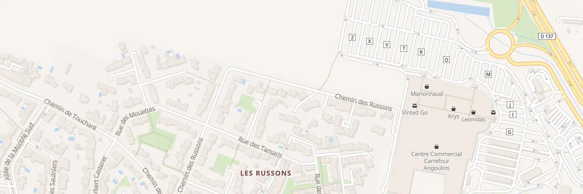 Plan du 24 Che des Russons à Angoulins