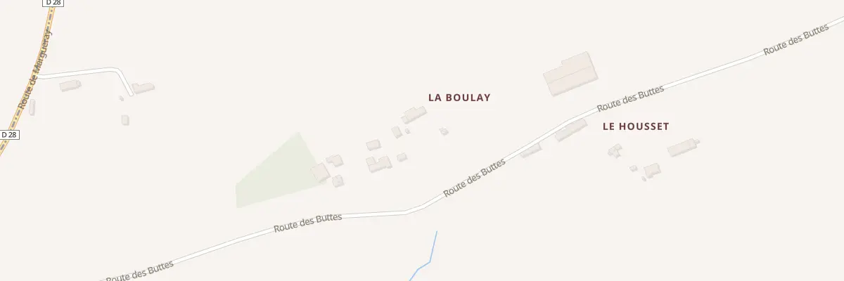 Plan du 18 Rte des Buttes à Gouvets