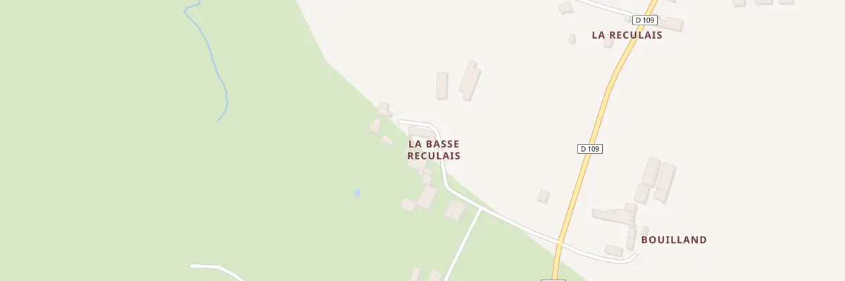 Plan du 12 La Reculais à La Chapelle-Fleurigné
