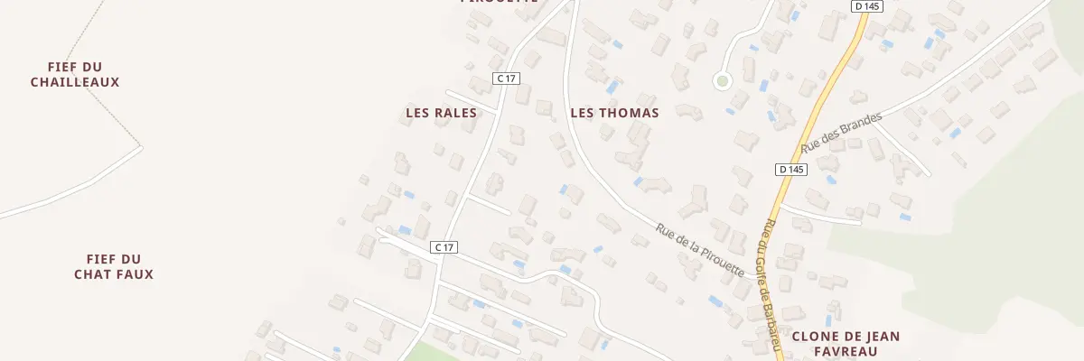 Plan du 13 Rue de la Pirouette à Étaules