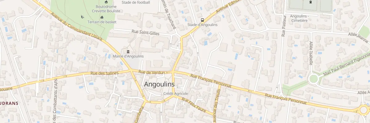 Plan du 14 Av Edmond Grasset à Angoulins
