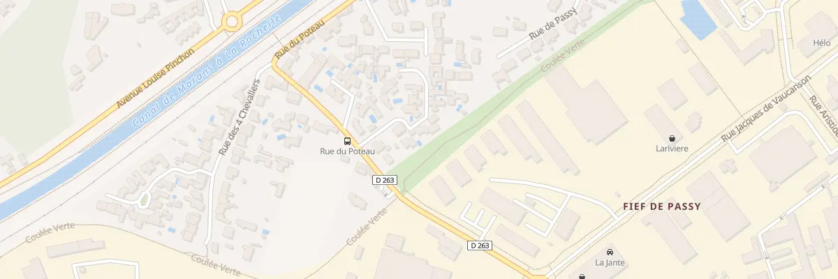 Plan du 12 Sq du Mûrier à Périgny