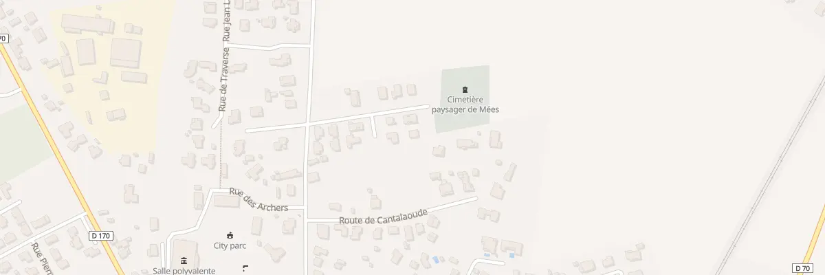 Plan du 150 Imp des Genêts à Mées
