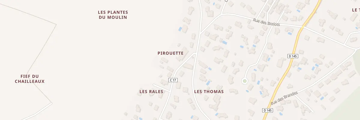 Plan du 6 Rue des Plantes du Moulin à Étaules