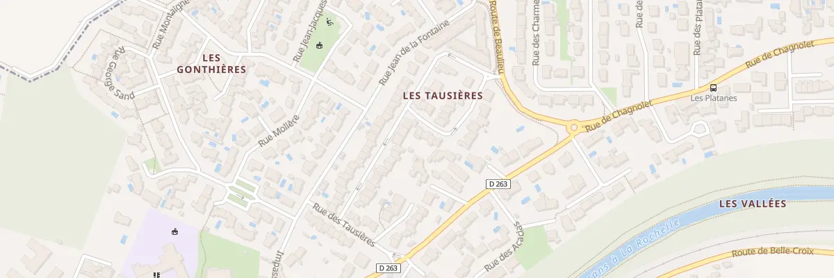 Plan du 58 Rue des Tausieres à Périgny